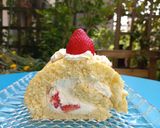 Une image de l'étape 15 de Roulé fraise mascarpone.