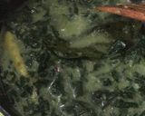 Foto langkah ke 6 dari resep Sayur Santan Daun Ubi + Ikan Teri Goreng (Ide Bekal Anak Kos).