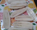 Hình bước làm 1 của món Kem chuối