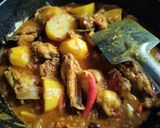 A picture of step 2 of Tomato Chicken Curry.