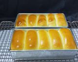 Foto langkah ke 14 dari resep 1 adonan 2 bentuk roti wool roll bread dan roti sobek.