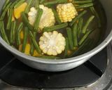 Foto langkah ke 1 dari resep Gangan Belamak (Sayur Bening +Santan).
