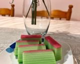 Foto langkah ke 5 dari resep Lapis Pepe Jadul Versi Tepung Beras (Lembut).