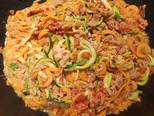 Vegi Spaghetti with Tuna Sauce bước làm 3 hình