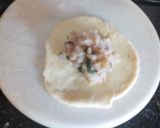 A picture of step 3 of Aloo kulcha.