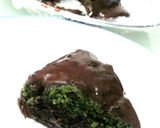 Foto langkah ke 8 dari resep Choco Green Tea Moist Cake.