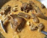 Foto langkah ke 4 dari resep Gulai Tunjang Sapi.