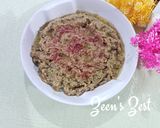 A picture of step 4 of Baba Ghanoush.