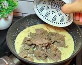 Foto langkah ke 5 dari resep Saffron Beef Pasta.