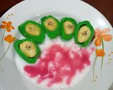 Foto langkah ke 6 dari resep Pisang ijo khas makasar.