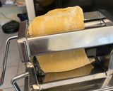 Une image de l'étape 3 de Pâtes fraiche farine semoule de blé dur.