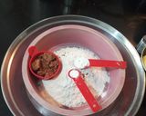 A picture of step 3 of Eggless Brownie.