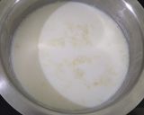 A picture of step 1 of Chocolate Layered Sandesh.
