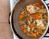 Foto del paso 2 de la receta: Tallarines con pollo al champiñon