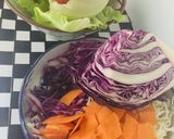 Foto del paso 1 de la receta: Ensalada  súper colorida de Verano con Cerezas y Vegetales !