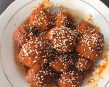 Foto langkah ke 4 dari resep Bola-bola Tempe korean sauce Gochujang.