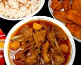 আলু দিয়ে খাসির মাংসের ঝোল রেসিপির ধাপ 3 ছবি