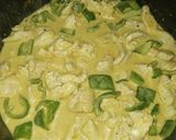 A picture of step 3 of Crockpot Curry Chicken.