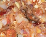 A picture of step 4 of Shahi Gobhi Masala.