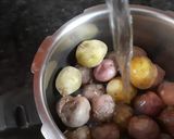 A picture of step 1 of Spicy Baroole Chaat.