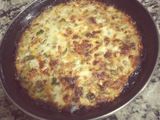 Tortilla de zapallito verde al horno
