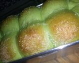 Foto langkah ke 6 dari resep Roti Sobek Pandan Ekonomis "Super Lembut".