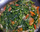 Foto langkah ke 4 dari resep 2. Tumis Kangkung Terasi.