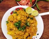 A picture of step 5 of CHAPATI UPMA 😋.