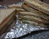 Foto del paso 7 de la receta Sándwich de verdura de pan de molde integral o normal. 🥪🥪
