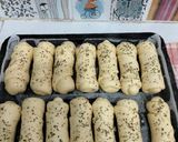Foto langkah ke 5 dari resep Roti Cheese roll mozzarella kesukaan Baby Queen 🥰.