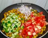 A picture of step 5 of Butter Corn Chaat.