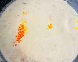 A picture of step 2 of Almond Rabri.