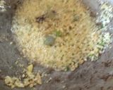 A picture of step 2 of Palak Paneer.