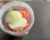 Une image de l'étape 2 de Recette rapide pâtes tomates courgette.