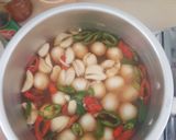 Foto langkah ke 3 dari resep Myechulialjangjorim (메추리알장조림) Telur Puyuh Korea.