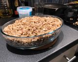 A picture of step 8 of Lentils, Rice and Fried Onions (Mujadarrah).