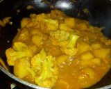A picture of step 3 of Bihari lunch.