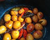 Foto langkah ke 5 dari resep Telur Puyuh Petis.