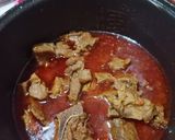 A picture of step 2 of Palak Gosht (My Style).