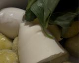 Foto langkah ke 1 dari resep Puree Udang Tahu Bayam #EdisiMPASI.