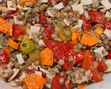 Foto del paso 14 de la receta: 189. Ensalada de Lentejas con Atún y Surimi