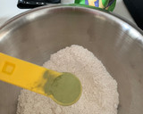 Foto del paso 1 de la receta: Bizcocho rápido de té matcha al microondas