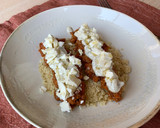 Foto del paso 4 de la receta: Cous cous con bolognese, salsa de yogurt y feta