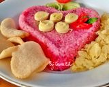 Foto langkah ke 3 dari resep Nasi Goreng Cinta || kulit buah Naga.