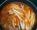 Hình bước làm 1 của món Canh kim chi