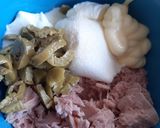 Foto del paso 1 de la receta: Arrollado de hojas de remolacha (esta versión, con atún)