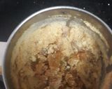 A picture of step 5 of Mango custard with caramel flavour.