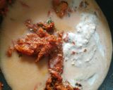 A picture of step 9 of Veg seekh kabab sizzler.