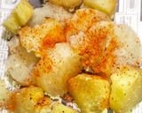 A picture of step 10 of Street Style ShakerKandi (roasted sweet potato on Tawa).