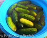Une image de l'étape 1 de Cornichons aigres-doux.